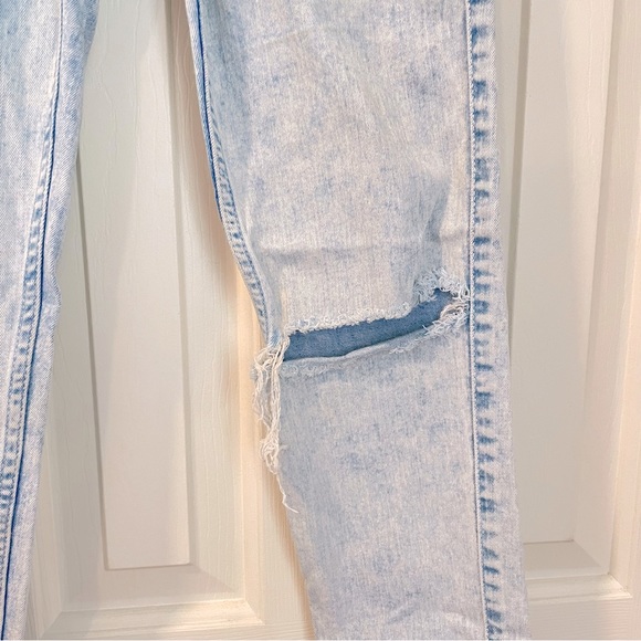 abercrombie & fitch white washed high rise skinny jeans - Picture 3 of 4